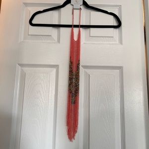 Charming Charlie - Long Beaded Necklace Bib - NWT